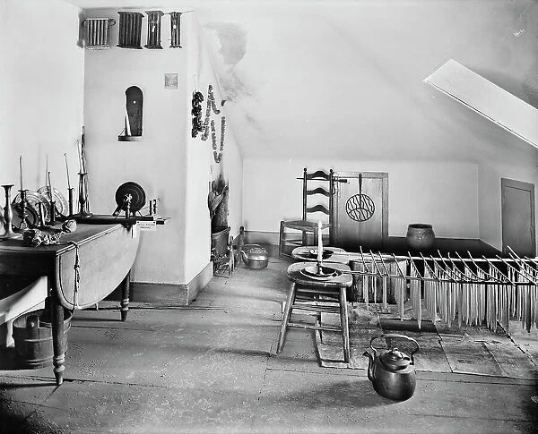 The Candle room, Washington's headquarters (i.e. Morris-Jumel mansion), N.Y. between 1905 and 1915. Creator: Unknown