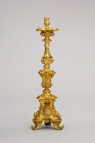 Candlestick, Italy, 1765  /  66. Creator: Leandro Gagliardi