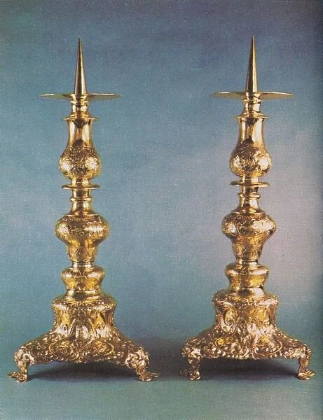 Candlesticks, c. 1662, 1953