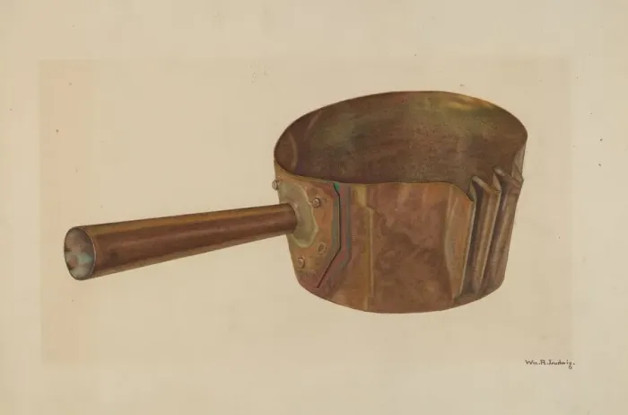 Framed Print : Candy Ladle, c. 1938. Creator: William Ludwig Framed Print : Candy Ladle, c. 1938. Creator: William Ludwig
