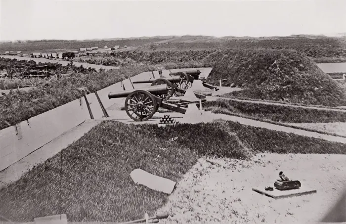 Framed Print : Cannon, 1861-65. Creator: Unknown Framed Print : Cannon, 1861-65. Creator: Unknown