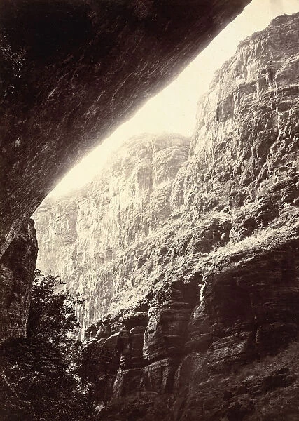 Canon of Kanab Wash, Looking South, 1872. Creator: William H. Bell