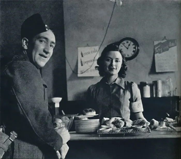 Framed Print : Canteen piece, 1941. Artist: Cecil Beaton Framed Print : Canteen piece, 1941. Artist: Cecil Beaton