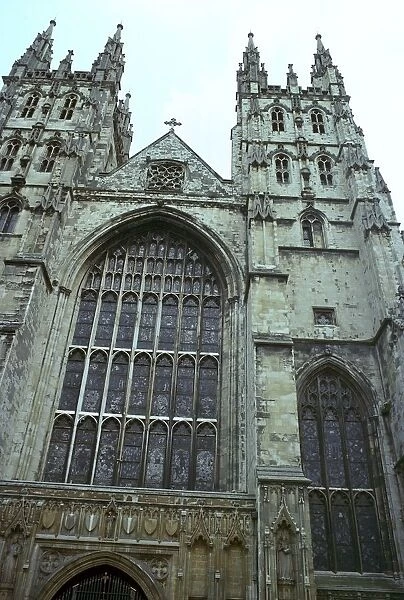 Canterbury Cathedral from the west, 6th century