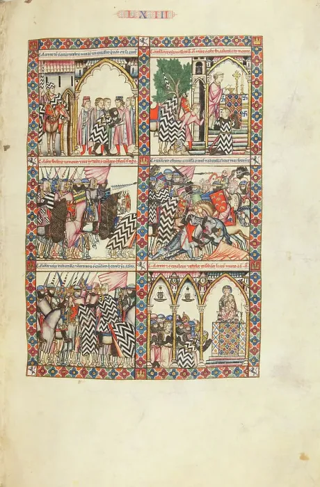 Framed Print : Cantigas de Santa Maria - Codex Rico, ca 1280-1284. Creator: Anonymous Framed Print : Cantigas de Santa Maria - Codex Rico, ca 1280-1284. Creator: Anonymous