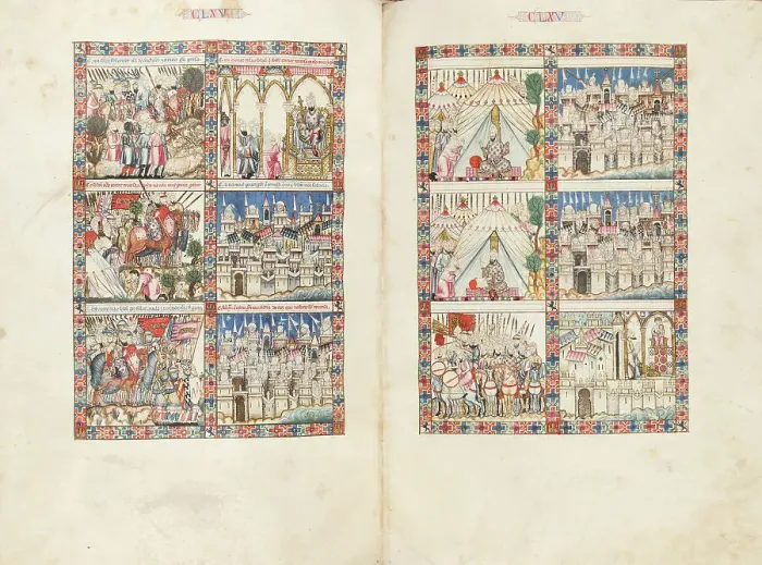 Framed Print : Cantigas de Santa Maria - Codex Rico, ca 1280-1284. Creator: Anonymous Framed Print : Cantigas de Santa Maria - Codex Rico, ca 1280-1284. Creator: Anonymous