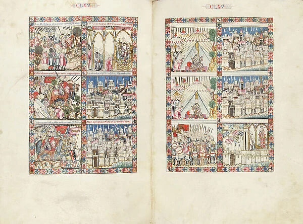Cantigas de Santa Maria - Codex Rico, ca 1280-1284. Creator: Anonymous