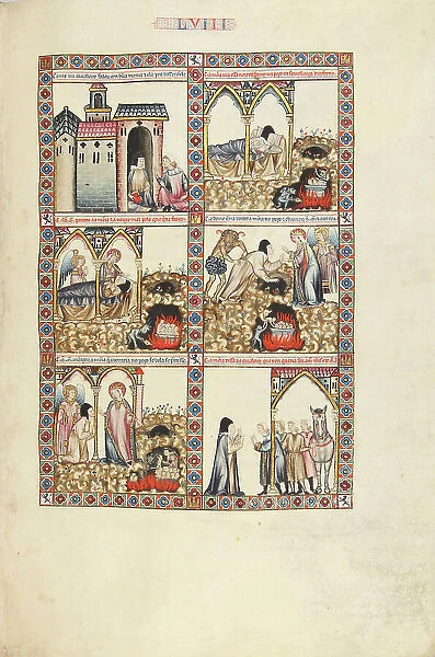 Cantigas de Santa Maria - Codex Rico, ca 1280-1284. Creator: Anonymous