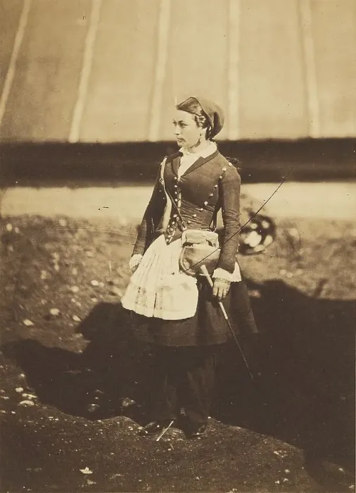 Framed Print : Cantiniere, 1855. Creator: Roger Fenton Framed Print : Cantiniere, 1855. Creator: Roger Fenton