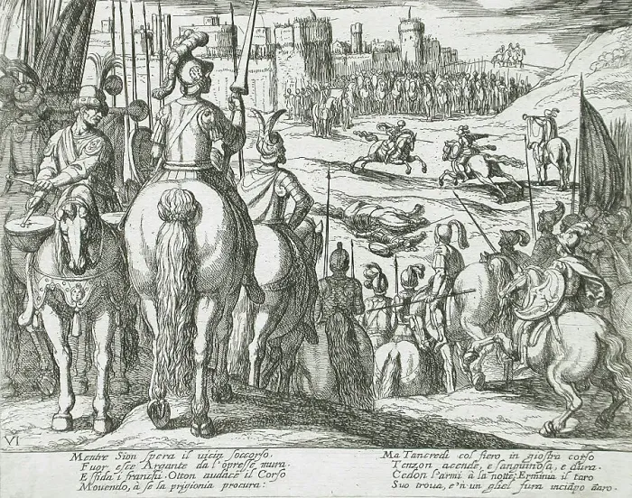 Framed Print : Canto VI, 16th century. Creator: Antonio Tempesta Framed Print : Canto VI, 16th century. Creator: Antonio Tempesta