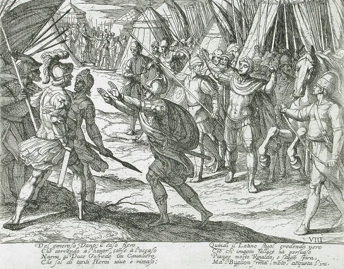 Framed Print : Canto VIII, 16th century. Creator: Antonio Tempesta Framed Print : Canto VIII, 16th century. Creator: Antonio Tempesta