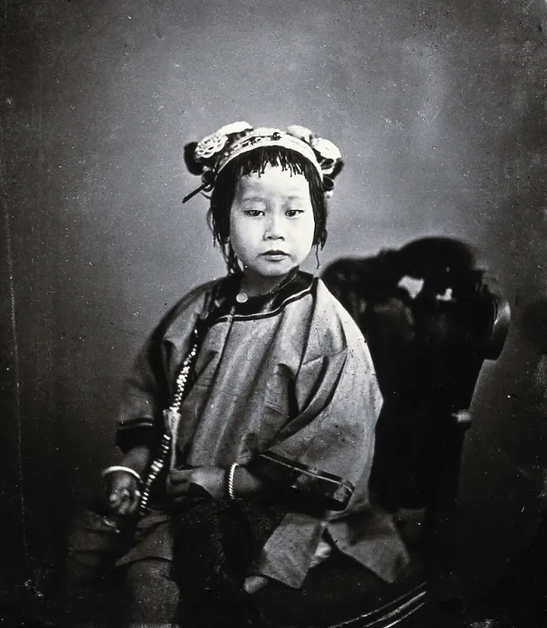 Framed Print : Canton, Kwangtung province, China, 1981 (from a negative of 1869). Creator: John Thomson Framed Print : Canton, Kwangtung province, China, 1981 (from a negative of 1869). Creator: John Thomson