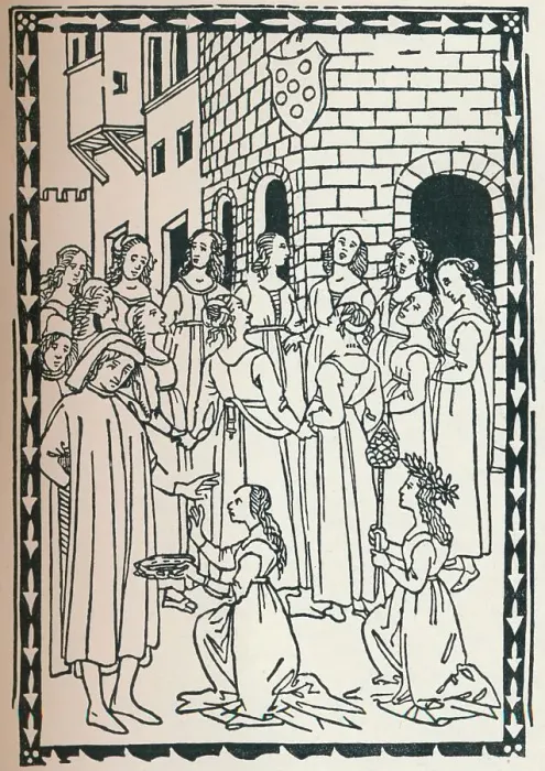 Framed Print : Canzone A Ballo, 1568, (1917) Framed Print : Canzone A Ballo, 1568, (1917)