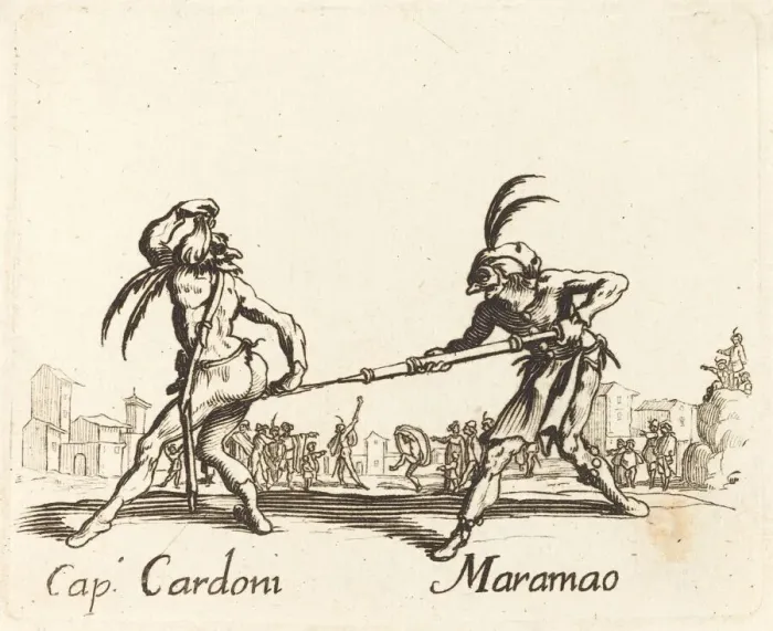 Framed Print : Cap. Cardoni and Maramao. Creator: Unknown Framed Print : Cap. Cardoni and Maramao. Creator: Unknown