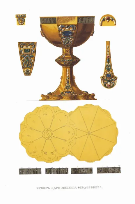 Framed Print : Cap of the Tsar Michail I Fyodorovich of Russia. From the Antiquities of the Russian Framed Print : Cap of the Tsar Michail I Fyodorovich of Russia. From the Antiquities of the Russian