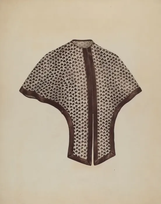 Framed Print : Cape, c. 1938. Creator: Melita Hofmann Framed Print : Cape, c. 1938. Creator: Melita Hofmann