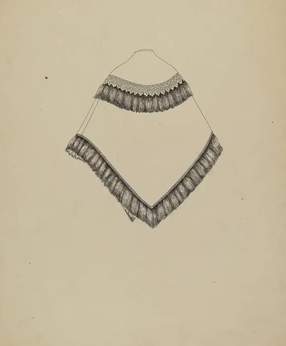 Framed Print : Cape, c. 1938. Creator: Melita Hofmann Framed Print : Cape, c. 1938. Creator: Melita Hofmann