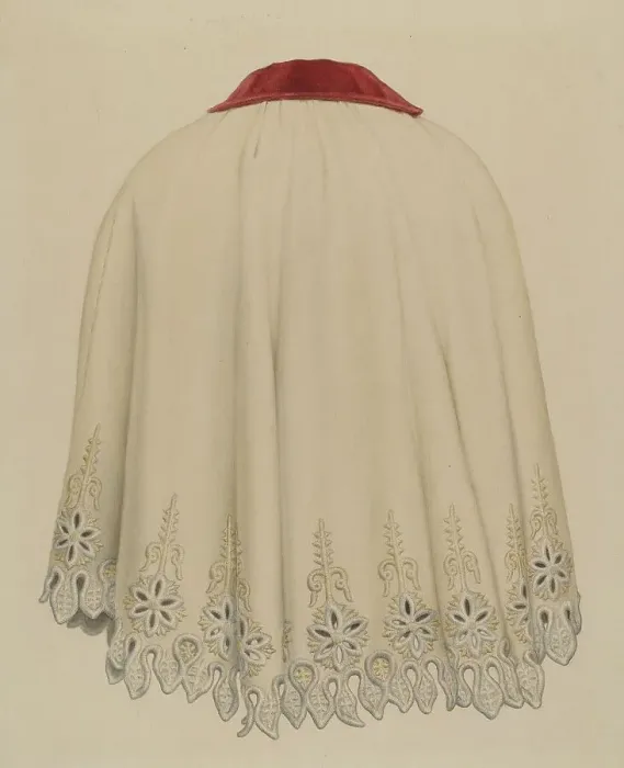 Framed Print : Cape, c. 1941. Creator: Edward Bashaw Framed Print : Cape, c. 1941. Creator: Edward Bashaw