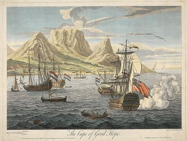 The Cape of Good Hope, pub. c1731. Creator: Samuel Scott (1701 - 1772 (after; George Lambert