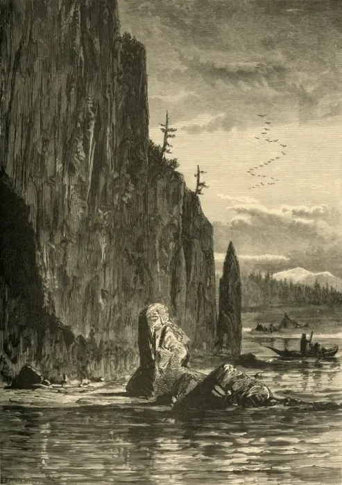 Framed Print : Cape Horn, 1872. Creator: John Filmer Framed Print : Cape Horn, 1872. Creator: John Filmer