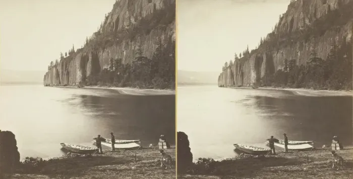 Framed Print : Cape Horn, Columbia River, 1867. Creator: Carleton Emmons Watkins Framed Print : Cape Horn, Columbia River, 1867. Creator: Carleton Emmons Watkins