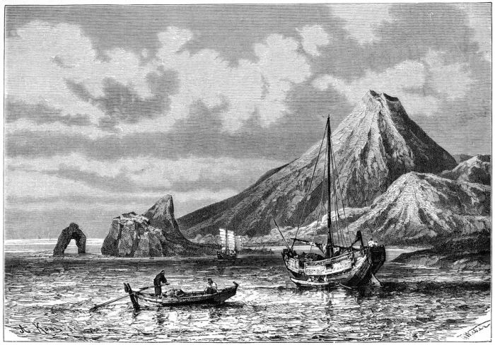 Framed Print : Cape Horner, Japan, 1895. Artist: Armand Kohl Framed Print : Cape Horner, Japan, 1895. Artist: Armand Kohl