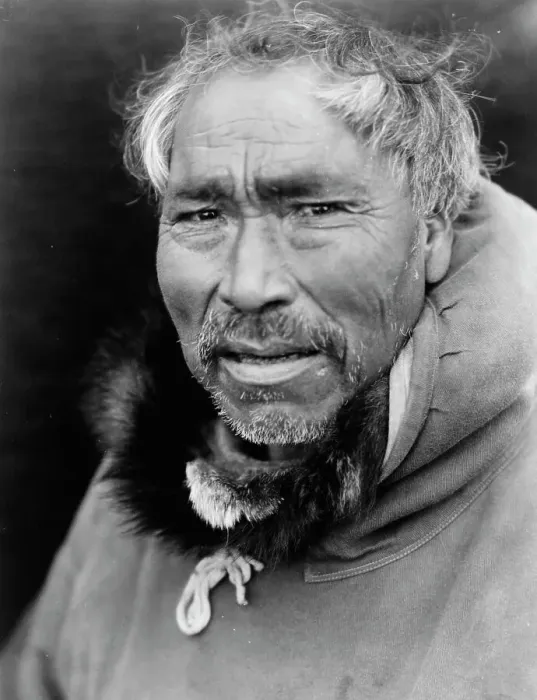 Framed Print : Cape Prince of Wales man, c1929. Creator: Edward Sheriff Curtis Framed Print : Cape Prince of Wales man, c1929. Creator: Edward Sheriff Curtis