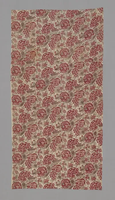 Framed Print : Cape Provencale (Dress or Furnishing Fabric), France, 1725 / 75. Creator: Unknown Framed Print : Cape Provencale (Dress or Furnishing Fabric), France, 1725 / 75. Creator: Unknown