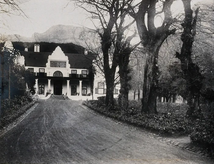Framed Print : Cape Town, South Africa: Groote Schuur, a Dutch colonial house (the home of Cecil Rhodes), 1905. Creator: Tempest Anderson Framed Print : Cape Town, South Africa: Groote Schuur, a Dutch colonial house (the home of Cecil Rhodes), 1905. Creator: Tempest Anderson