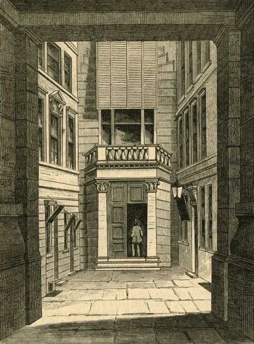 Framed Print : Capel Court, 1897. Creator: Unknown Framed Print : Capel Court, 1897. Creator: Unknown