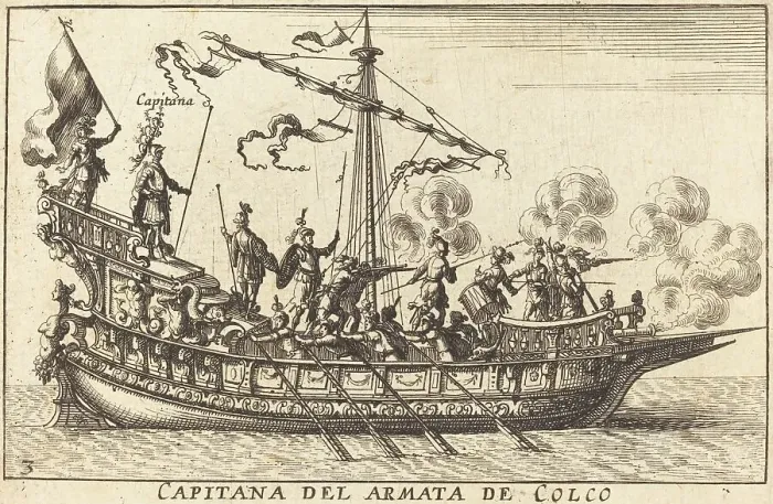 Framed Print : Capitana del Armata de Colco. Creator: Balthasar Moncornet Framed Print : Capitana del Armata de Colco. Creator: Balthasar Moncornet