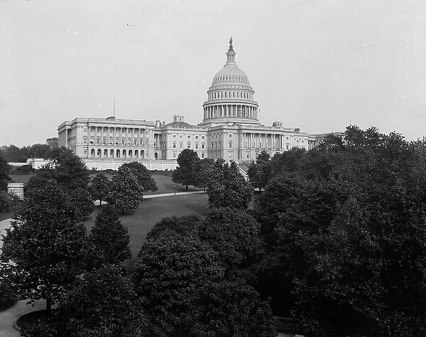 Capitol, Washington, D.C. The, between 1880 and 1897. Creator: William H. Jackson