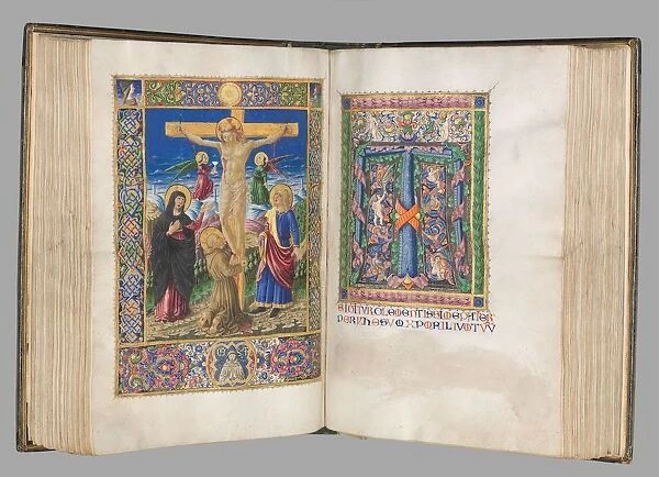 The Caporali Missal, 1469. Creator: Bartolommeo Caporali (Italian, c. 1420-1503)