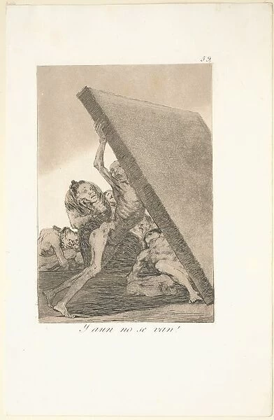 Caprichos: And Still They Dont Go!. Creator: Francisco de Goya (Spanish, 1746-1828)