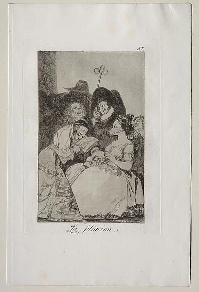 Caprichos: The Filiation. Creator: Francisco de Goya (Spanish, 1746-1828)