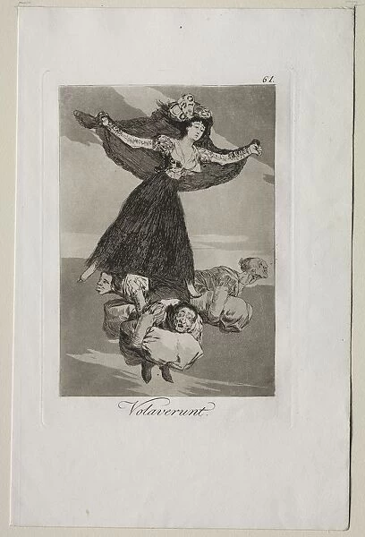 Caprichos: They Have Flown. Creator: Francisco de Goya (Spanish, 1746-1828)