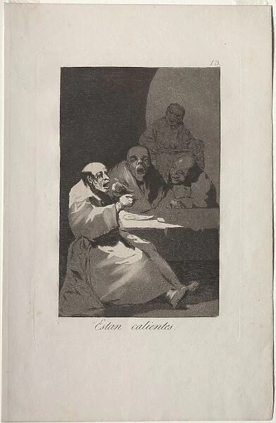 Caprichos: They are Hot Creator: Francisco de Goya (Spanish, 1746-1828)