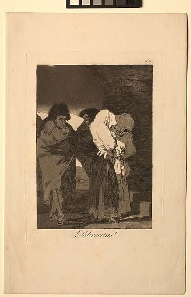 Caprichos: Poor Little Girls!. Creator: Francisco de Goya (Spanish, 1746-1828)