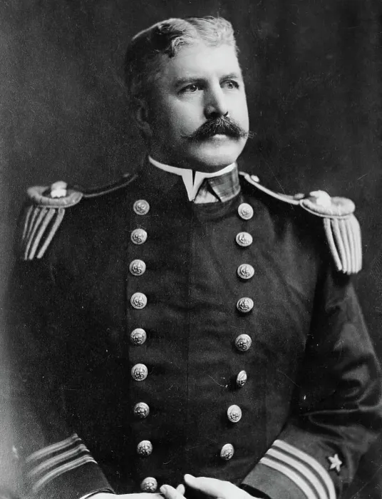 Framed Print : Capt. Hood, U.S.N. between c1910 and c1915. Creator: Bain News Service Framed Print : Capt. Hood, U.S.N. between c1910 and c1915. Creator: Bain News Service