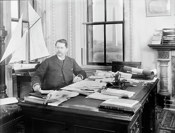 Capt. N.H. Farquhar, Bureau of Yards and Docks, between 1890 and 1894. Creator: Unknown