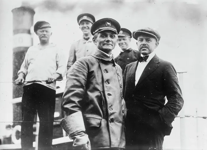 Framed Print : Capt. P. Koenig, Paul Hinken, 1916. Creator: Bain News Service Framed Print : Capt. P. Koenig, Paul Hinken, 1916. Creator: Bain News Service