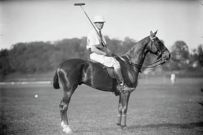Framed Print : Capt. Thomas [polo], between c1910 and c1915. Creator: Bain News Service