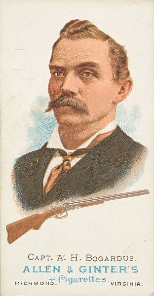 Captain Adam Henry Bogardus, Rifle Shooter, from World's Champions