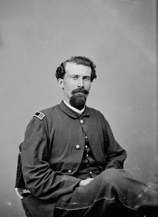 Framed Print : Captain Cameron, between 1855 and 1865. Creator: Unknown Framed Print : Captain Cameron, between 1855 and 1865. Creator: Unknown