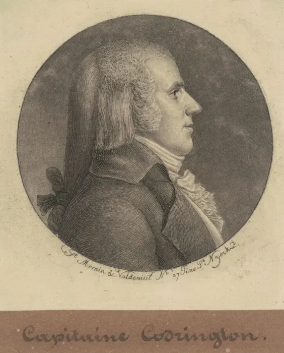 Framed Print : Captain Codrington, 1796-1797. Creator: Charles Balthazar Julien Fé Framed Print : Captain Codrington, 1796-1797. Creator: Charles Balthazar Julien Fé