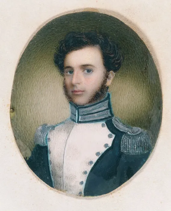 Framed Print : Captain George Hancock Griffin, U.S.A. c1834. Creator: Thomas Campbell Framed Print : Captain George Hancock Griffin, U.S.A. c1834. Creator: Thomas Campbell