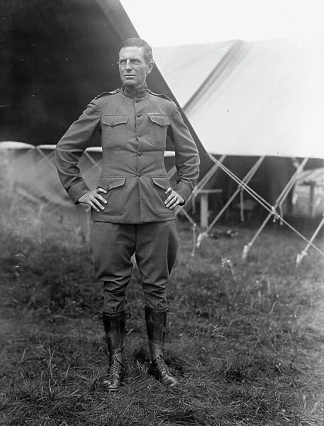 Captain Halsted Dorey, 4th Infantry, U.S.A. Plattsburg, 1916. Creator: Harris & Ewing. Captain Halsted Dorey, 4th Infantry, U.S.A. Plattsburg, 1916. Creator: Harris & Ewing