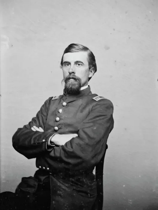 Framed Print : Captain J. F. Randolph, between 1855 and 1865. Creator: Unknown Framed Print : Captain J. F. Randolph, between 1855 and 1865. Creator: Unknown
