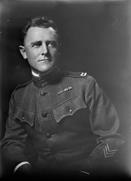 Captain Macombe, portrait photograph, 1919 Oct. 4. Creator: Arnold Genthe