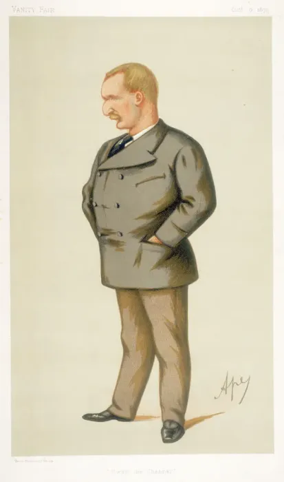 Framed Print : Captain Matthew Webb, first man to swim the English Channel, 1875. Artist: Carlo Pellegrini Framed Print : Captain Matthew Webb, first man to swim the English Channel, 1875. Artist: Carlo Pellegrini